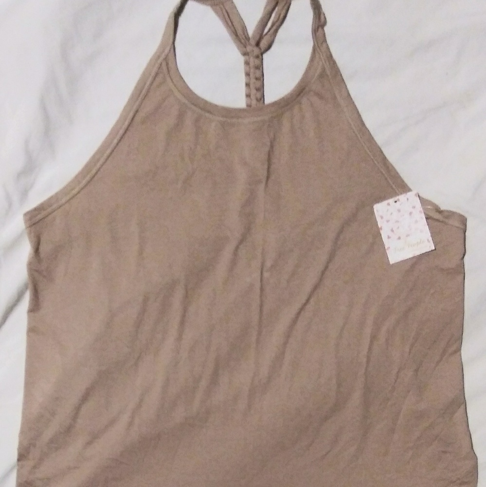 Free People Movement Large Brown Slay Tank.
